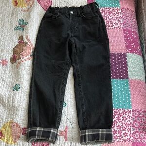 H&M Kids dark grey lined jeans